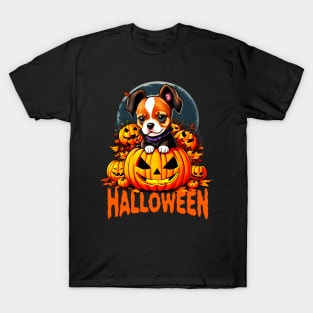 Halloween vampire puppy dog T-Shirt